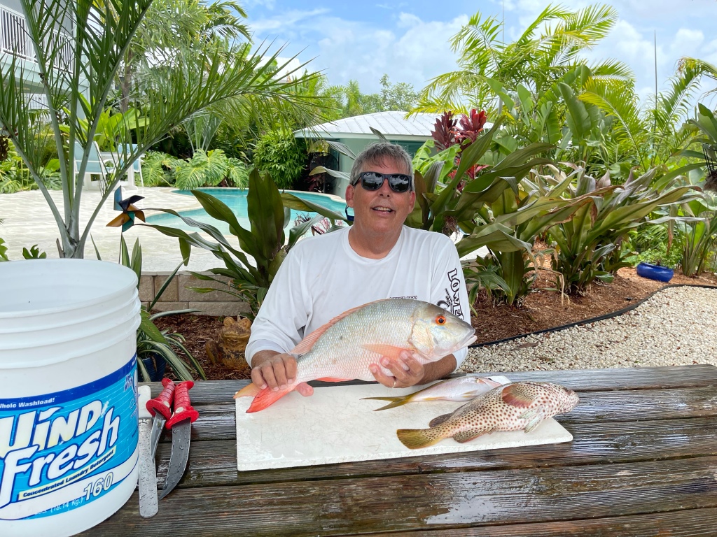 Keeper Mutton Snapper Caught On Light Tackle - Fishing The Florida Keys 